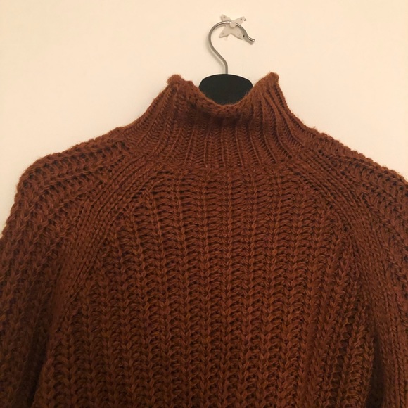 H&M Orange Turtleneck Sweater - Picture 5 of 7